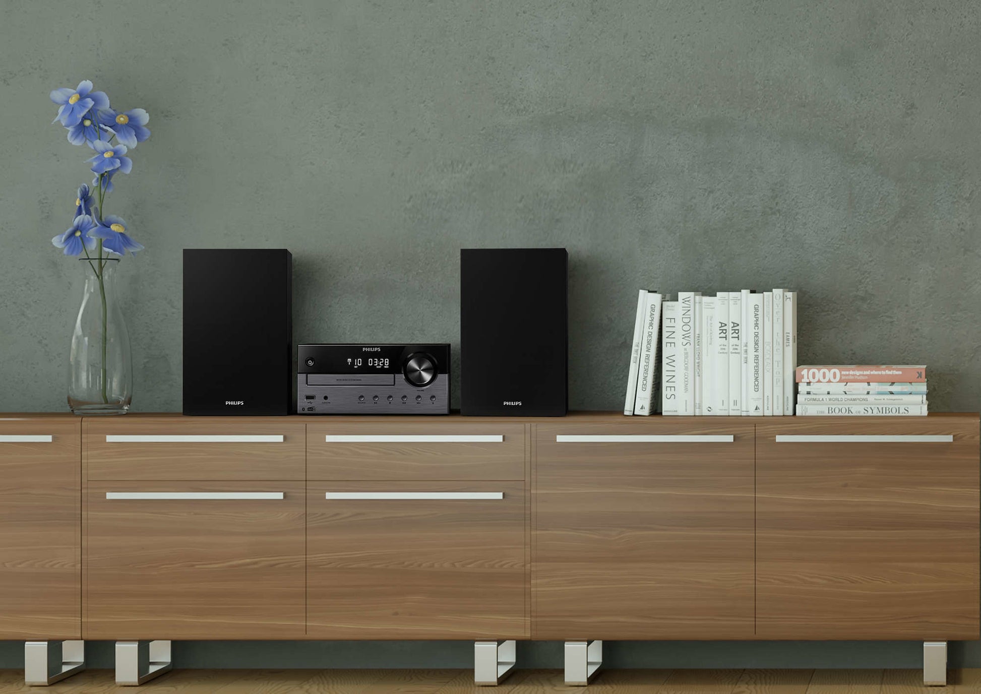 Philips TAM4505/12 – Micro-/HiFi-Anlage – DAB+, UKW, CD, USB – Schwarz