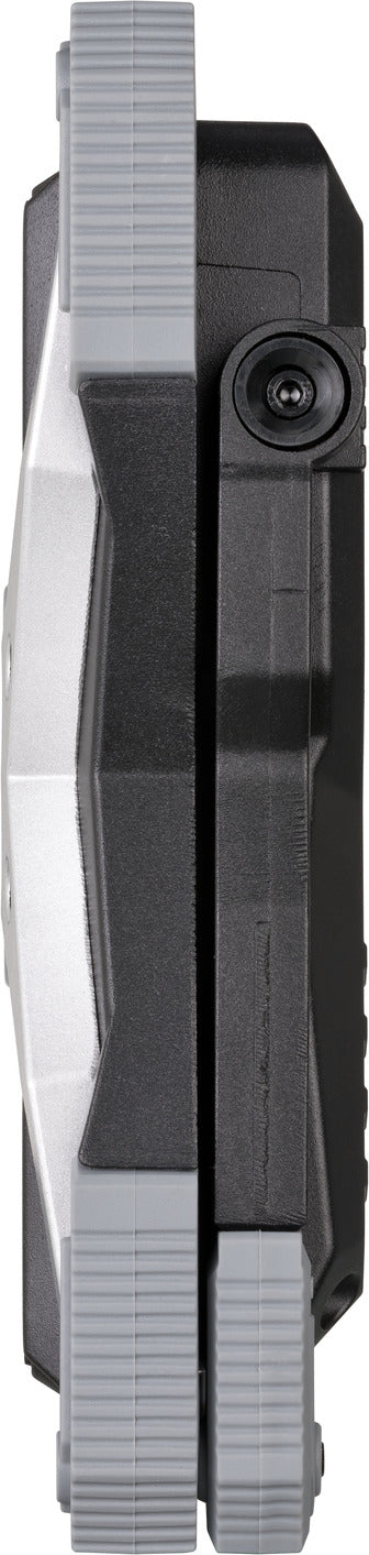 Brennenstuhl Arbeitsstrahler RUFUS – 3000 lm, 30 W – Kaltweiss, 6500 K – IP65 – Akkubetrieb – dimmbar, USB – M