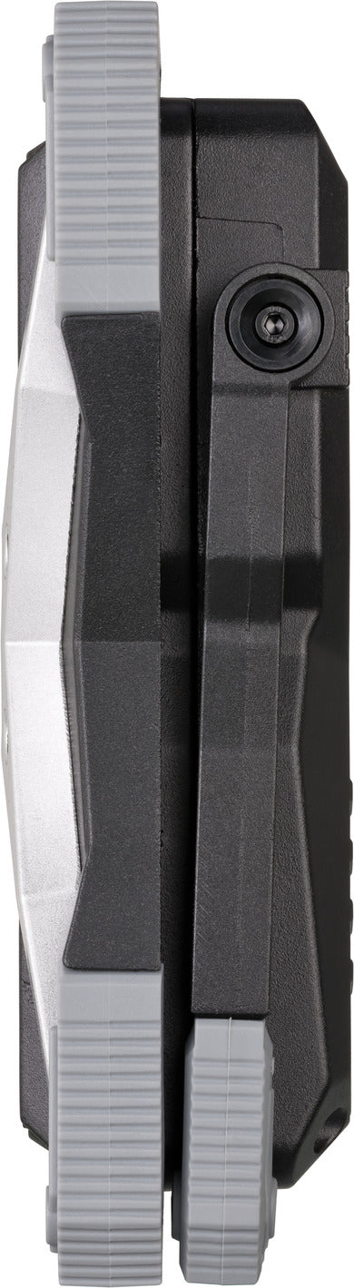 Brennenstuhl Arbeitsstrahler – Akkubetrieb – Bluetooth – mit Lautsprecher, dimmbar – Schwarz – Metall