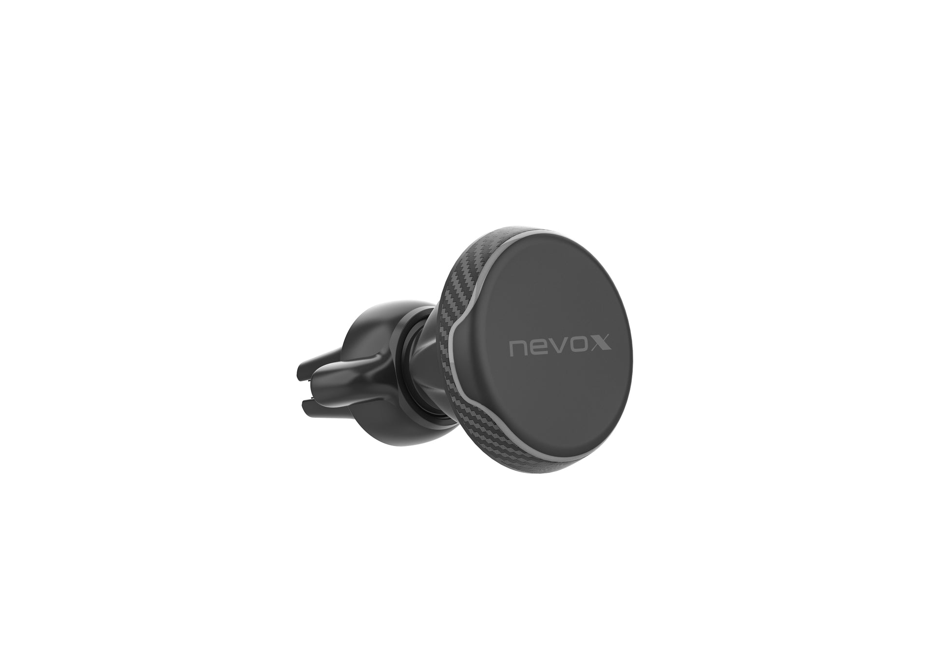nevox Auto-Halterung – magnetisch, schwenkbar, Lüftungsschlitz, für Smartphones – Schwarz