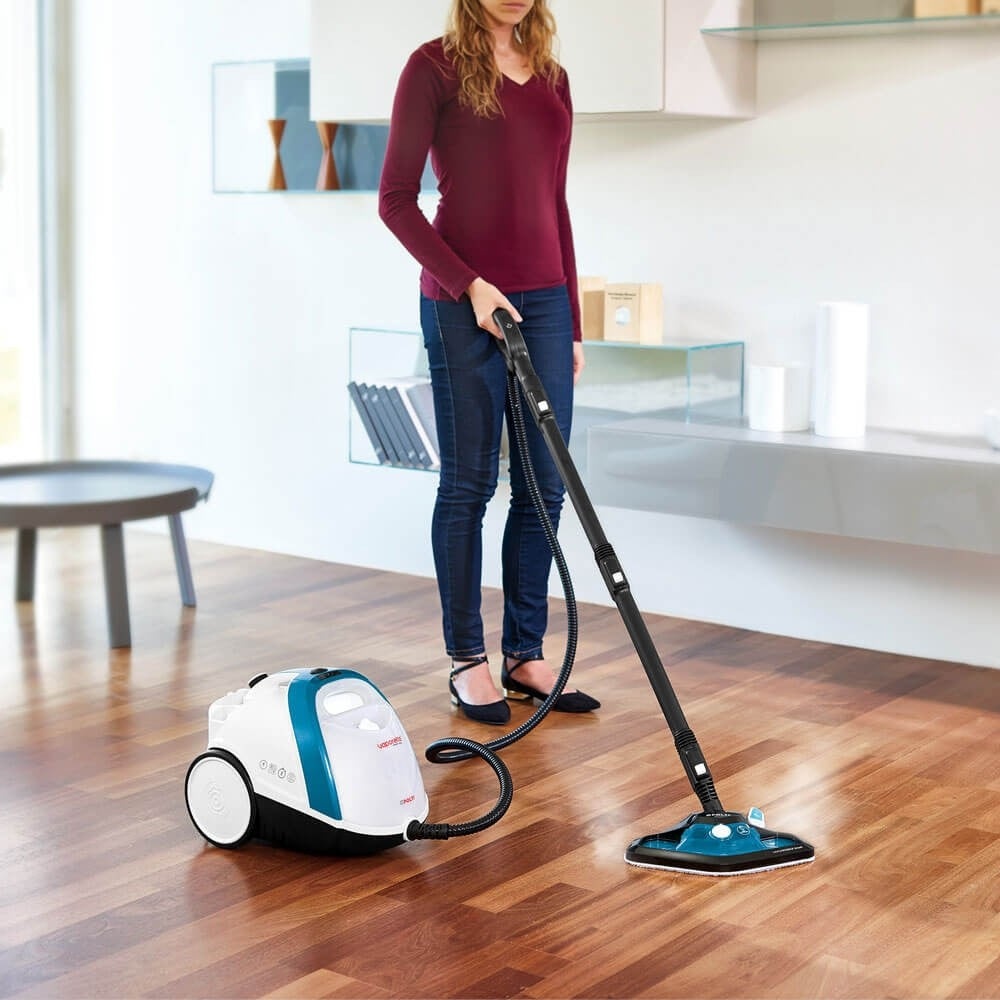 Polti Dampfreiniger – 2000 ml, blau, für Badezimmer