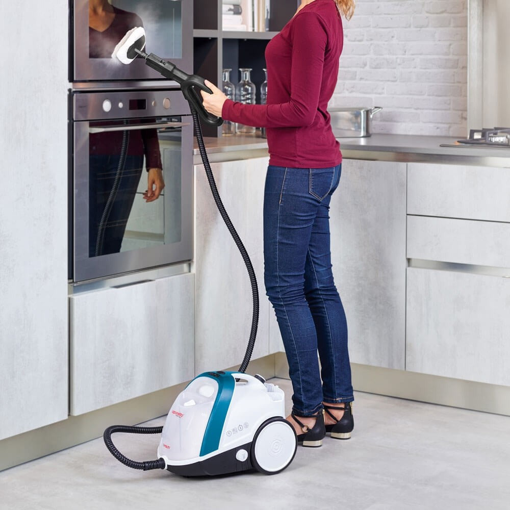 Polti Dampfreiniger – 2000 ml, blau, für Badezimmer