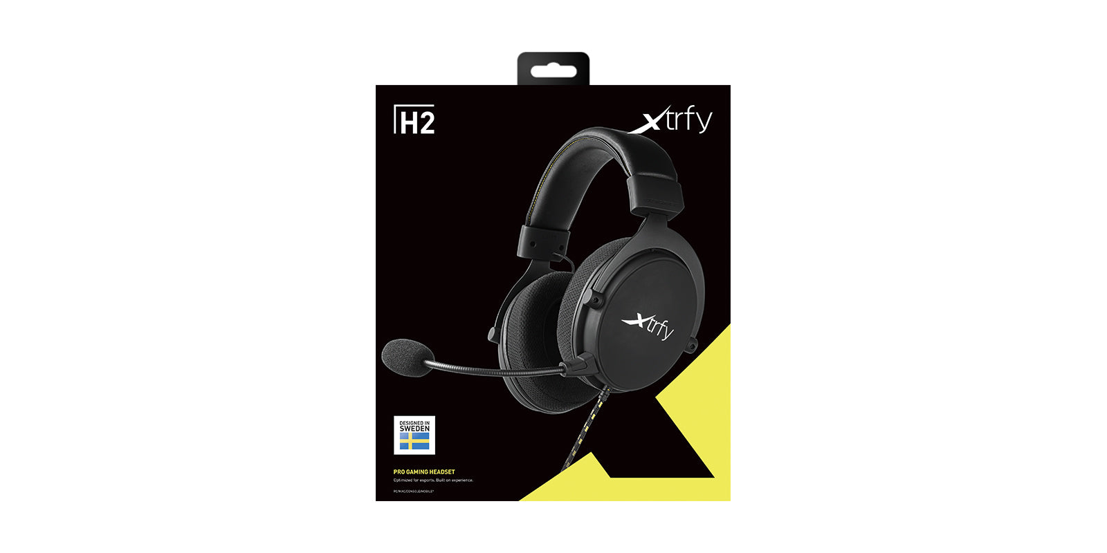CHERRY XTRFY H2 Office-Headset – Over-Ear, Stereo, Kabel, 3,5 mm Klinke, Schwarz