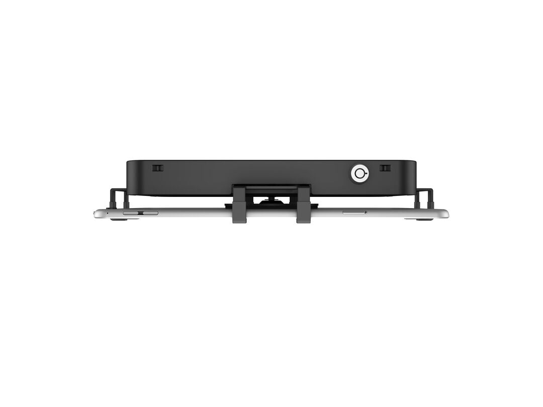 Multibrackets Tablet-Tischhalterung für iPad – bis 13", abschliessbar, VESA 75×75 – Schwarz