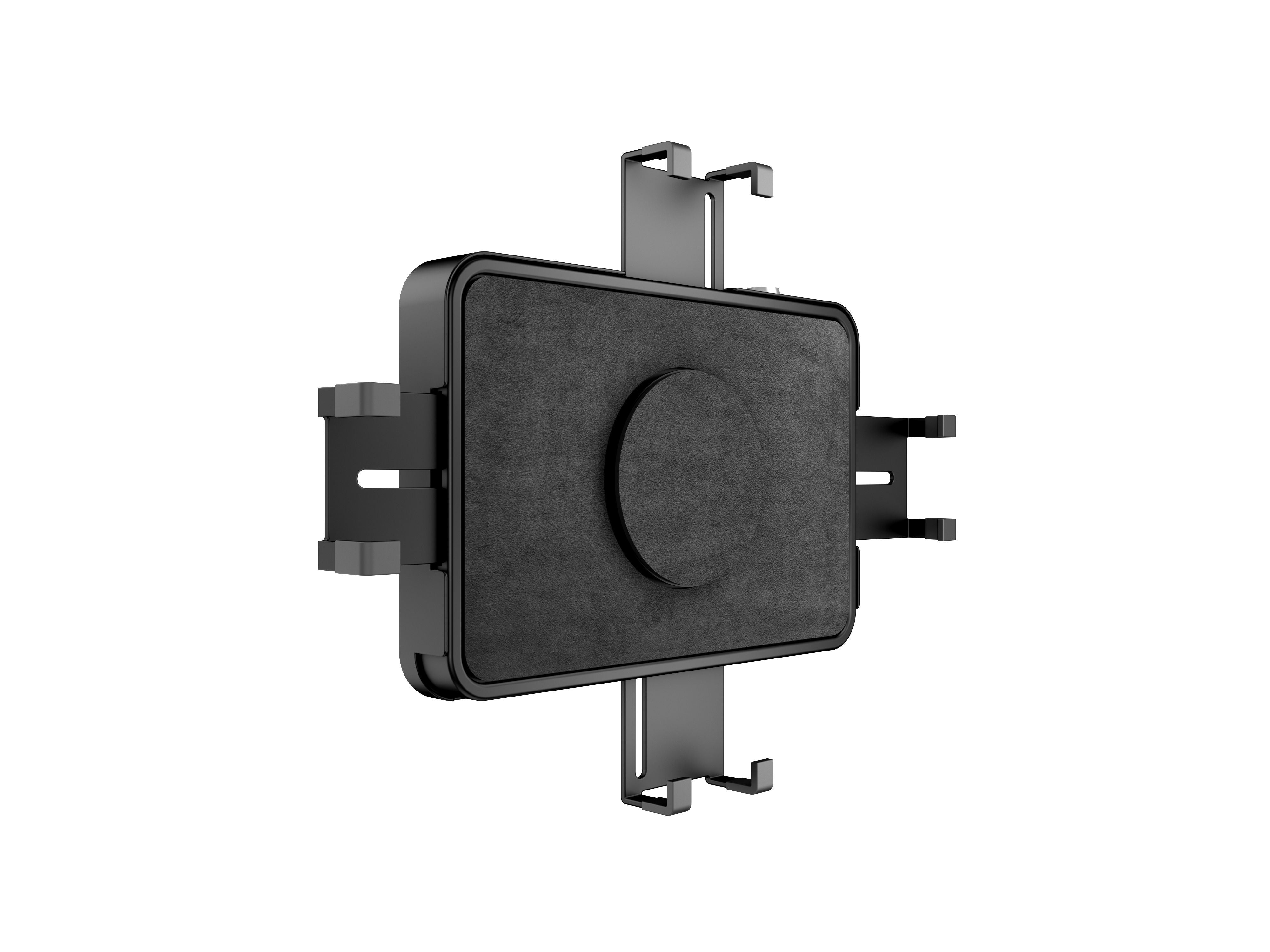 Multibrackets Tablet-Tischhalterung für iPad – bis 13", abschliessbar, VESA 75×75 – Schwarz