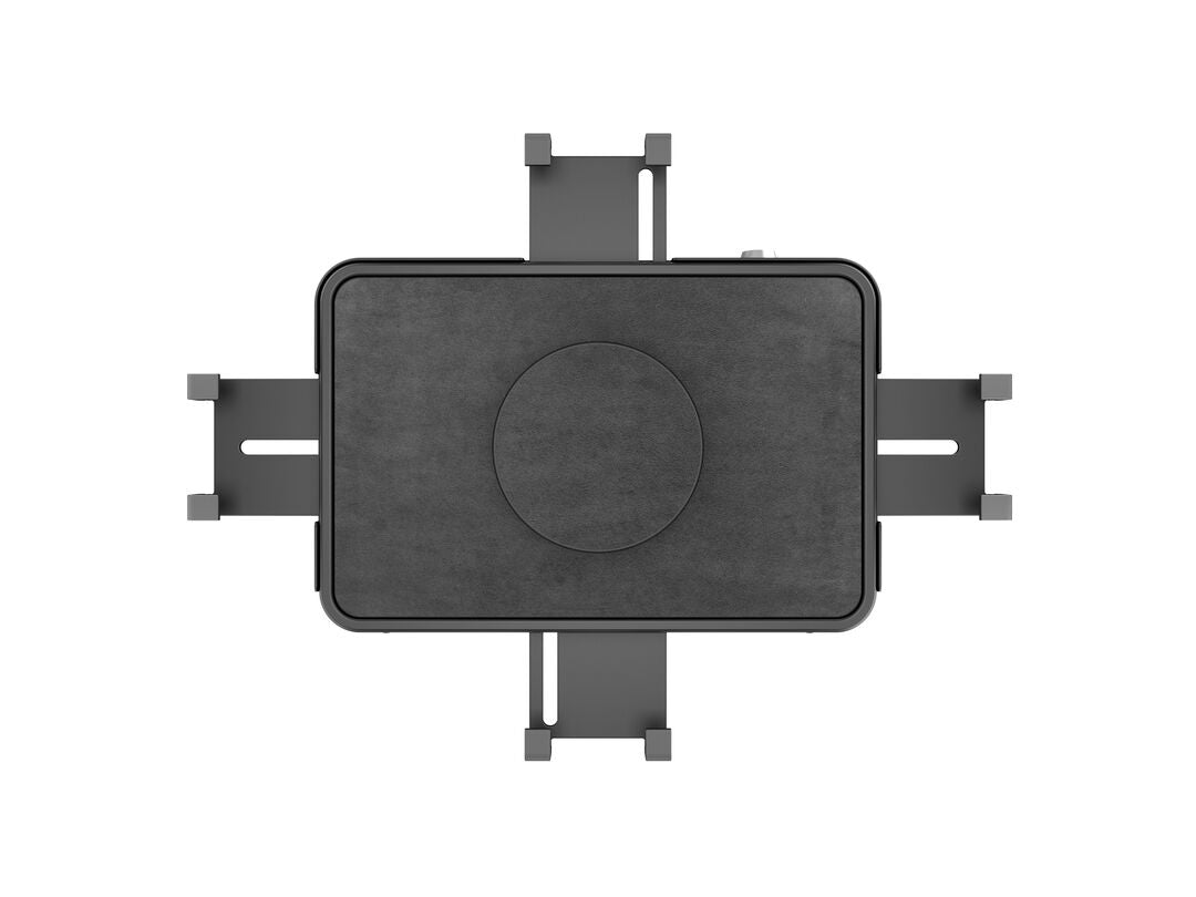 Multibrackets Tablet-Tischhalterung für iPad – bis 13", abschliessbar, VESA 75×75 – Schwarz