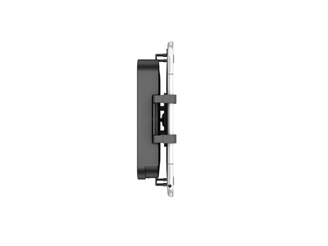 Multibrackets Tablet-Tischhalterung für iPad – bis 13", abschliessbar, VESA 75×75 – Schwarz