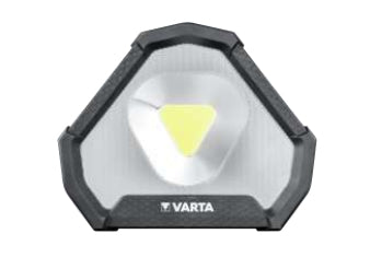 Varta Arbeitsleuchte Work Flex – 1450 lm, 18,7 W, Neutralweiss, dimmbar, IP54, schwarz, Akku, USB