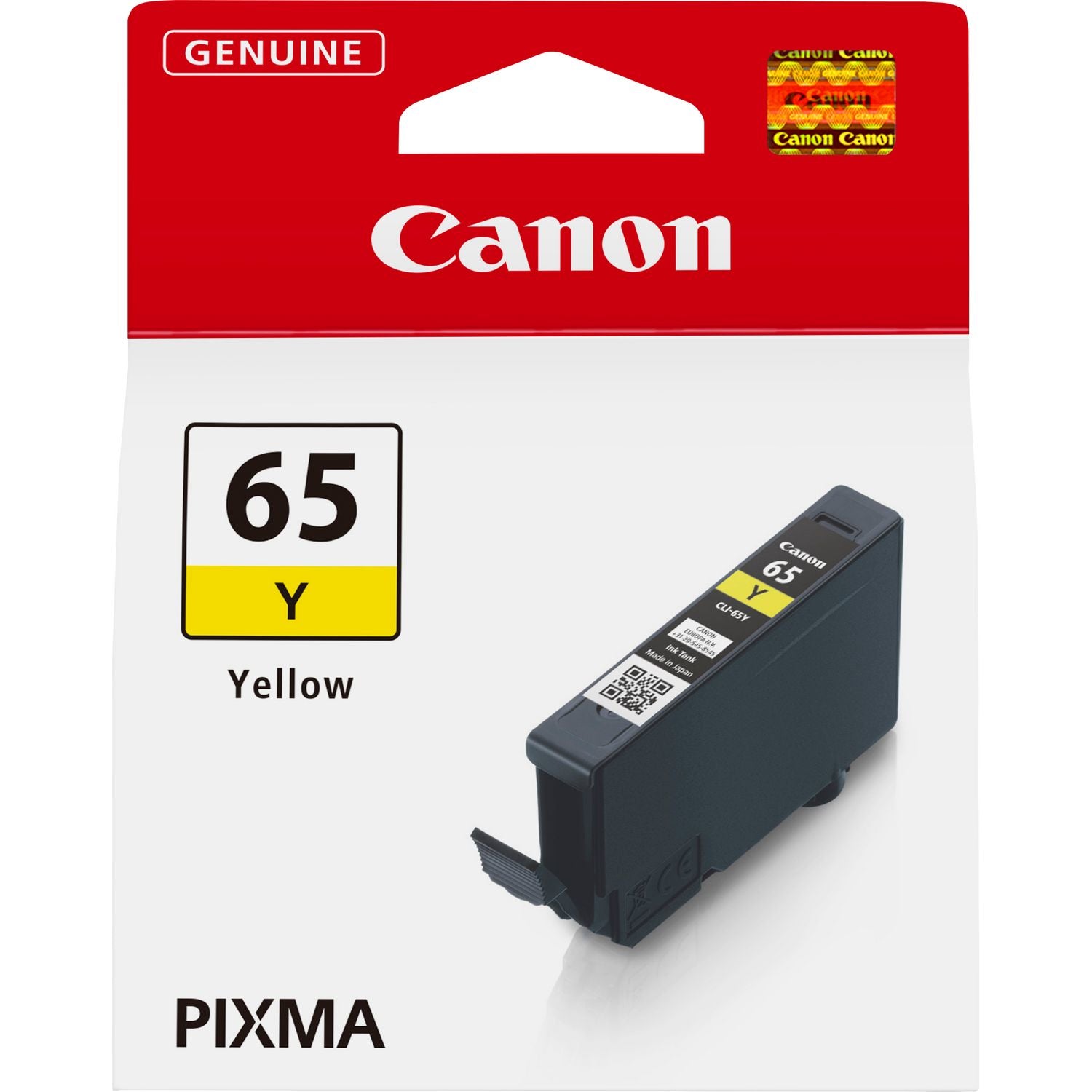 Canon CLI-65Y Gelb Tintenpatrone (Original) – 12,6 ml – für PIXMA PRO-200