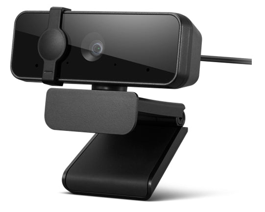 Lenovo Essential FHD Webcam – Full HD 1080p, 30 fps, USB 2.0, Sichtschutz – Schwarz