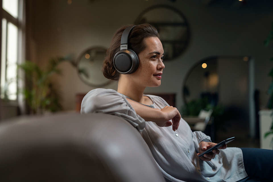 Philips Fidelio L3/00 – Duo Headset – Bluetooth, ANC – Schwarz – bis zu 38 h