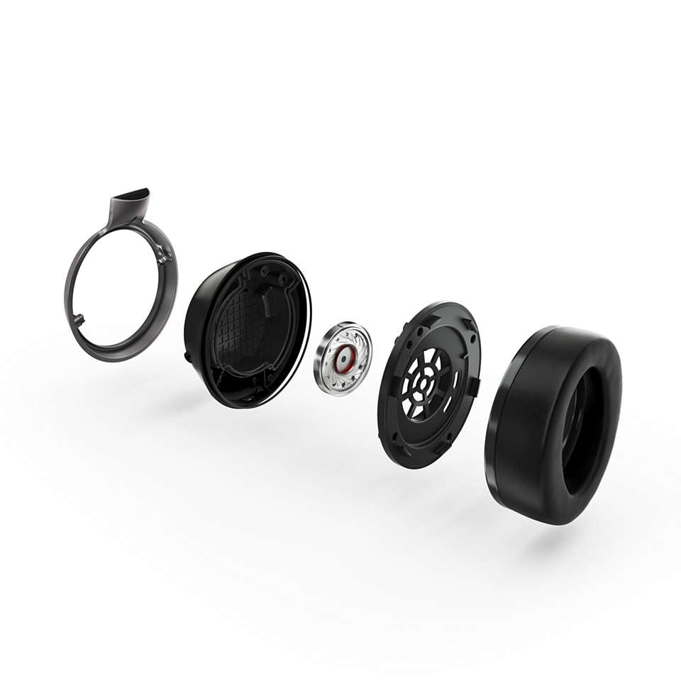 Philips Fidelio L3/00 – Duo Headset – Bluetooth, ANC – Schwarz – bis zu 38 h