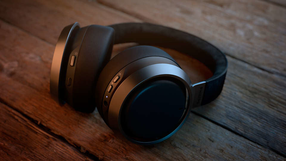 Philips Fidelio L3/00 – Duo Headset – Bluetooth, ANC – Schwarz – bis zu 38 h