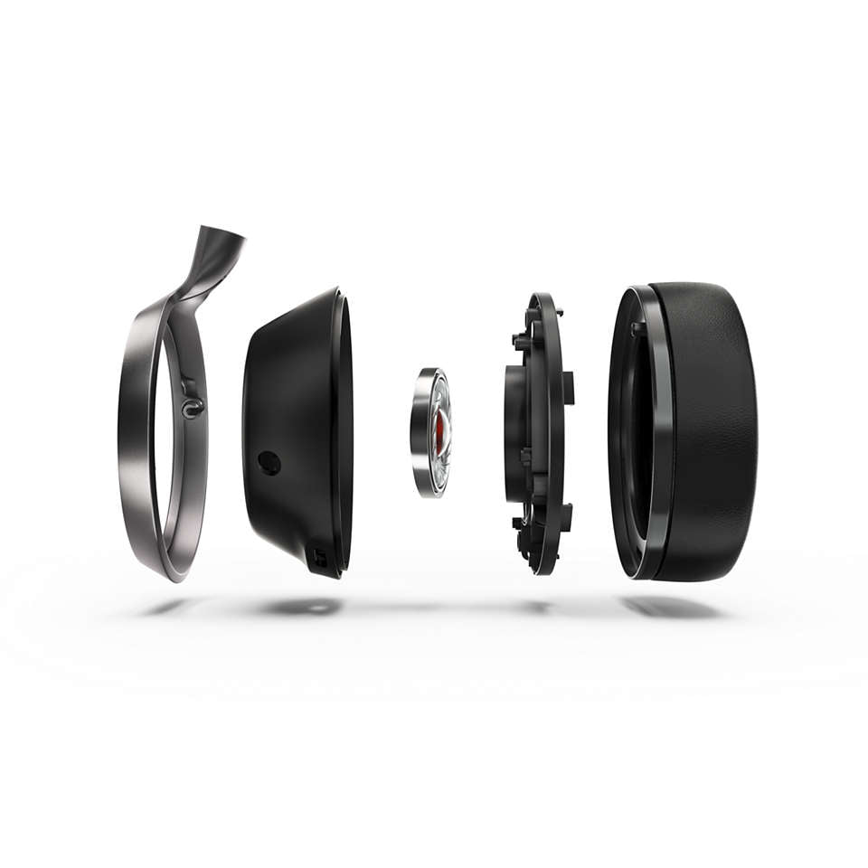 Philips Fidelio L3/00 – Duo Headset – Bluetooth, ANC – Schwarz – bis zu 38 h