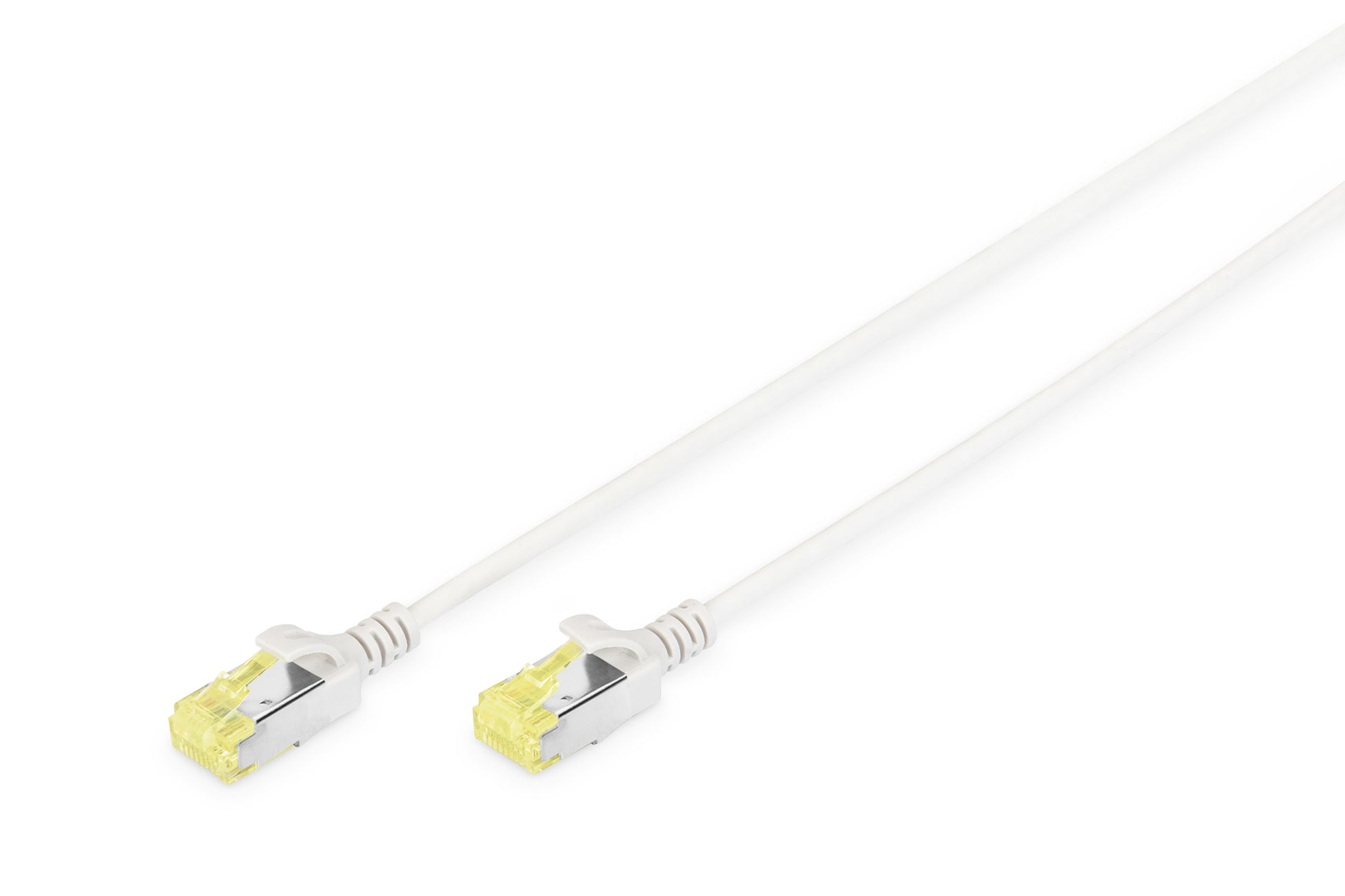Digitus Patchkabel – 2 m, Grau, CAT 6A, U-FTP, Slim, LSZH