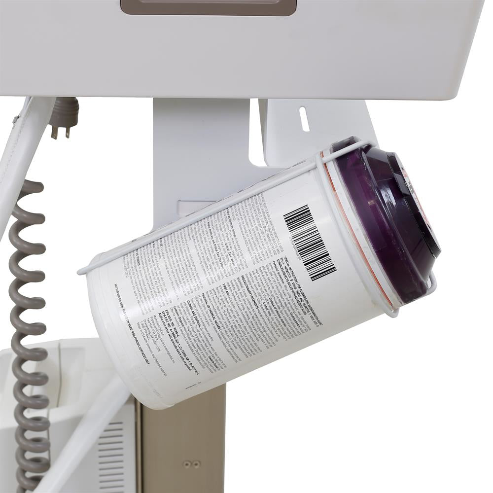 Ergotron Zubehör-Halter für C50-3500-0, C50-3510-0 – Tragkraft 1,1 kg, Rohr-Ø 127 mm, Weiss