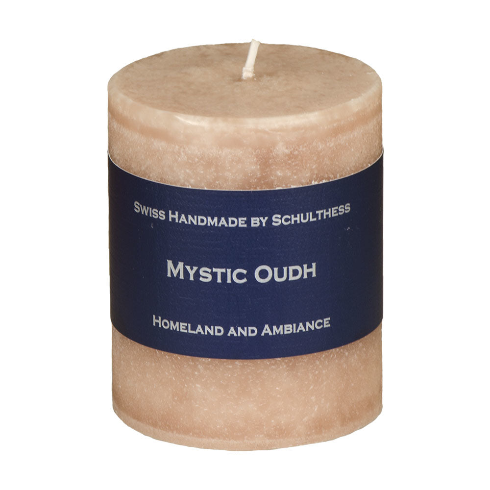 Schulthess Kerzenhandwerk Duftkerze – Mystic Oudh – Ø 7 × 8 cm