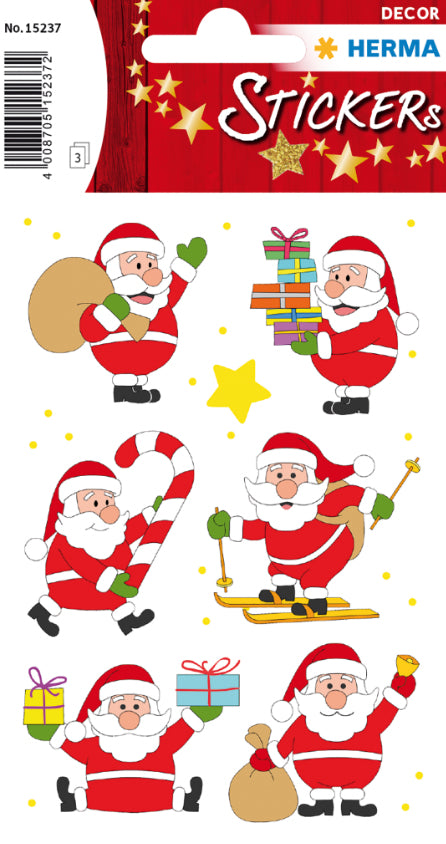 HERMA Geschenketiketten – Freund Nikolaus – 21 Etiketten – permanent, Papier – Bogen 84 × 120 mm