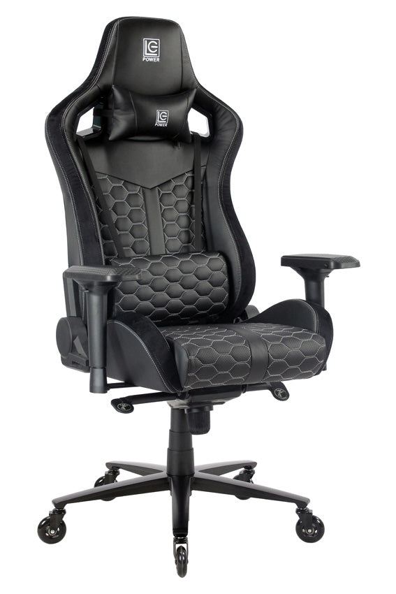 LC-Power Gaming-Stuhl – LC-GC-801BW, Stuhlkreuz, Schwarz