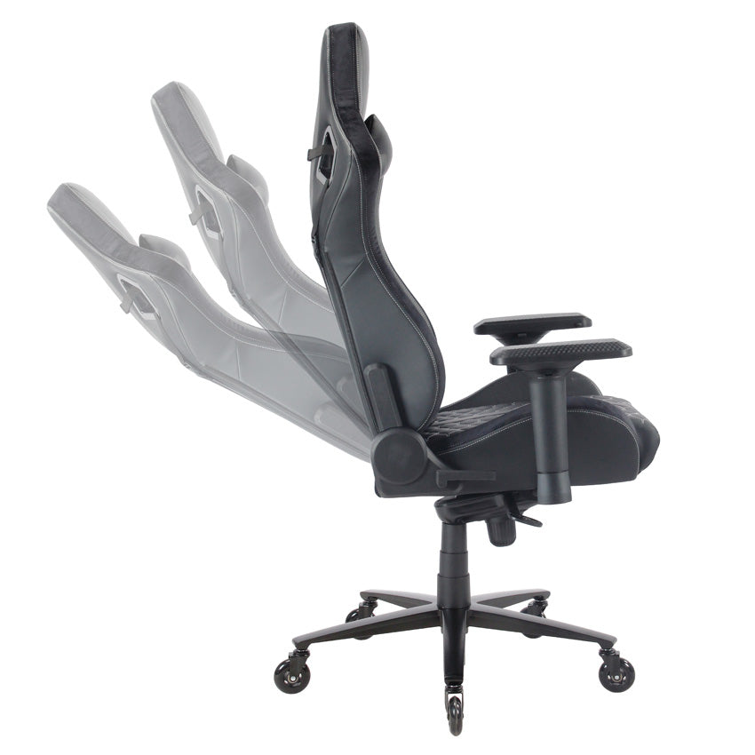 LC-Power Gaming-Stuhl – LC-GC-801BW, Stuhlkreuz, Schwarz