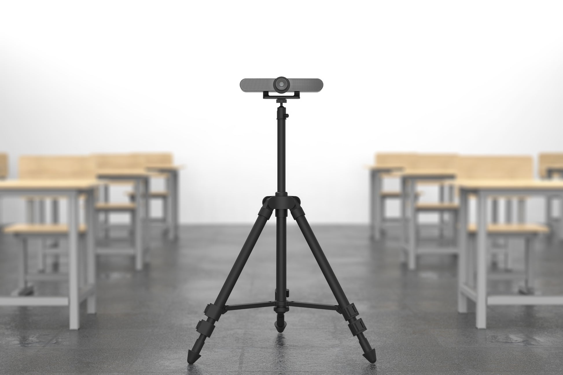 Heckler Design H615-BG Stativhalterung – Stahl, 178×73×10 mm, 500 g – für Logitech MeetUp – Schwarz