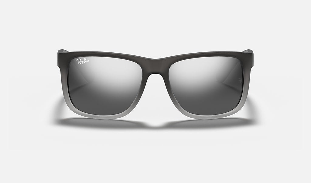 Ray-Ban Schutzbrille JUSTIN – Dunkelblaue Gläser, UV-Schutz, Schwarzer Rahmen