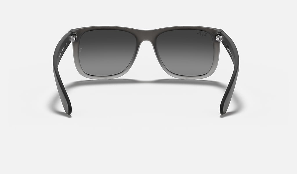 Ray-Ban Schutzbrille JUSTIN – Dunkelblaue Gläser, UV-Schutz, Schwarzer Rahmen