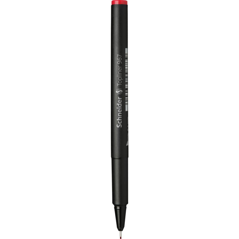 Schneider Schreibgeräte Schneider Topliner 967 Fineliner 0,4 mm – rot