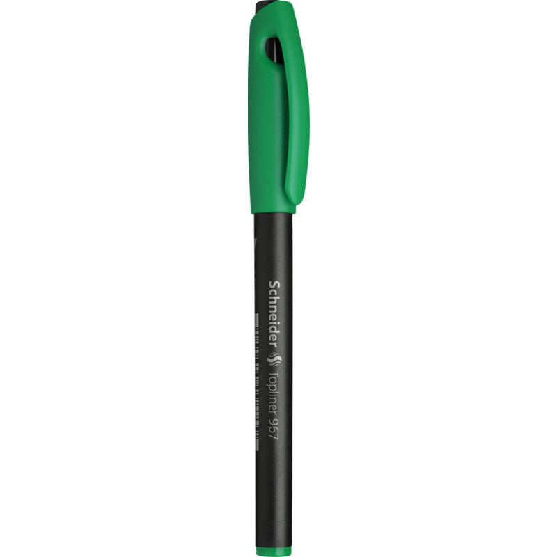 Schneider Schreibgeräte Schneider Topliner 967 Fineliner 0,4 mm – grün