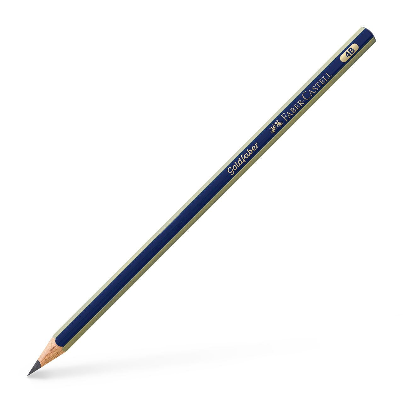 Faber-Castell Goldfaber Bleistift 4B, hexagonal