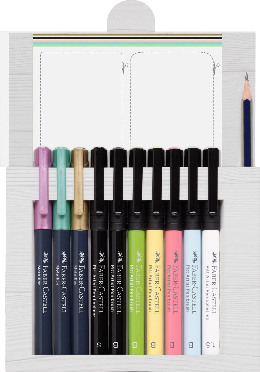 Faber-Castell Filzstifte Handlettering, 12 Stk.