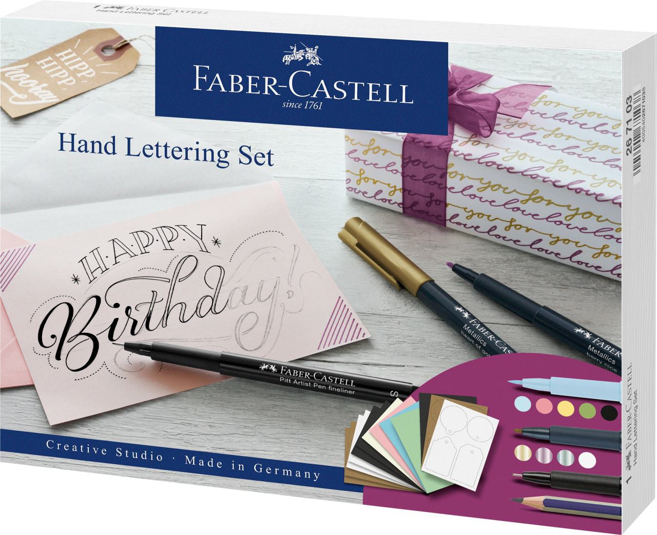 Faber-Castell Filzstifte Handlettering, 12 Stk.