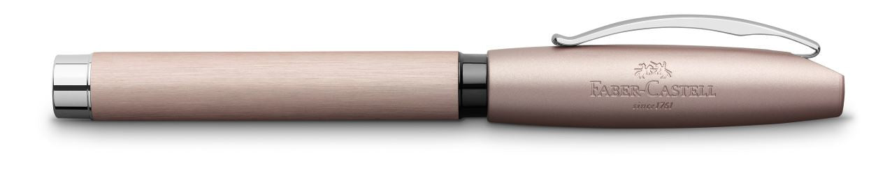 Faber-Castell Essentio – Füllfederhalter – F – Rosé – Aluminium