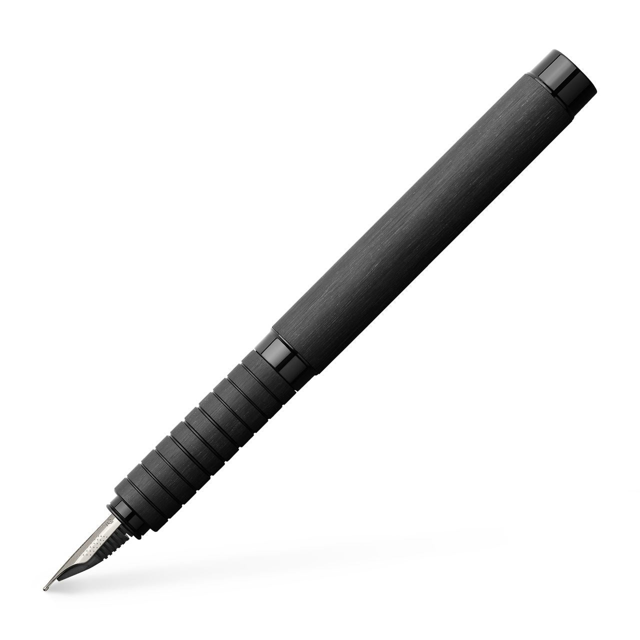 Faber-Castell Essentio – Füllfederhalter – EF – Schwarz – Aluminium