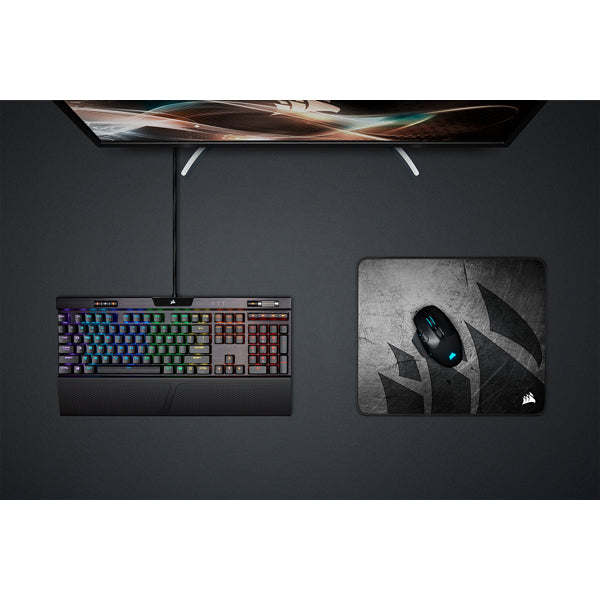 Corsair MM300 PRO – Gaming-Mauspad – 360 × 300 mm, Grau, Gestickte Kanten