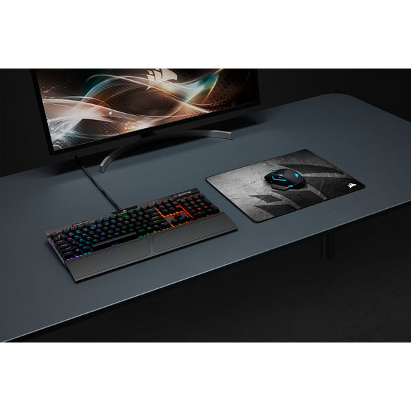 Corsair MM300 PRO – Gaming-Mauspad – 360 × 300 mm, Grau, Gestickte Kanten