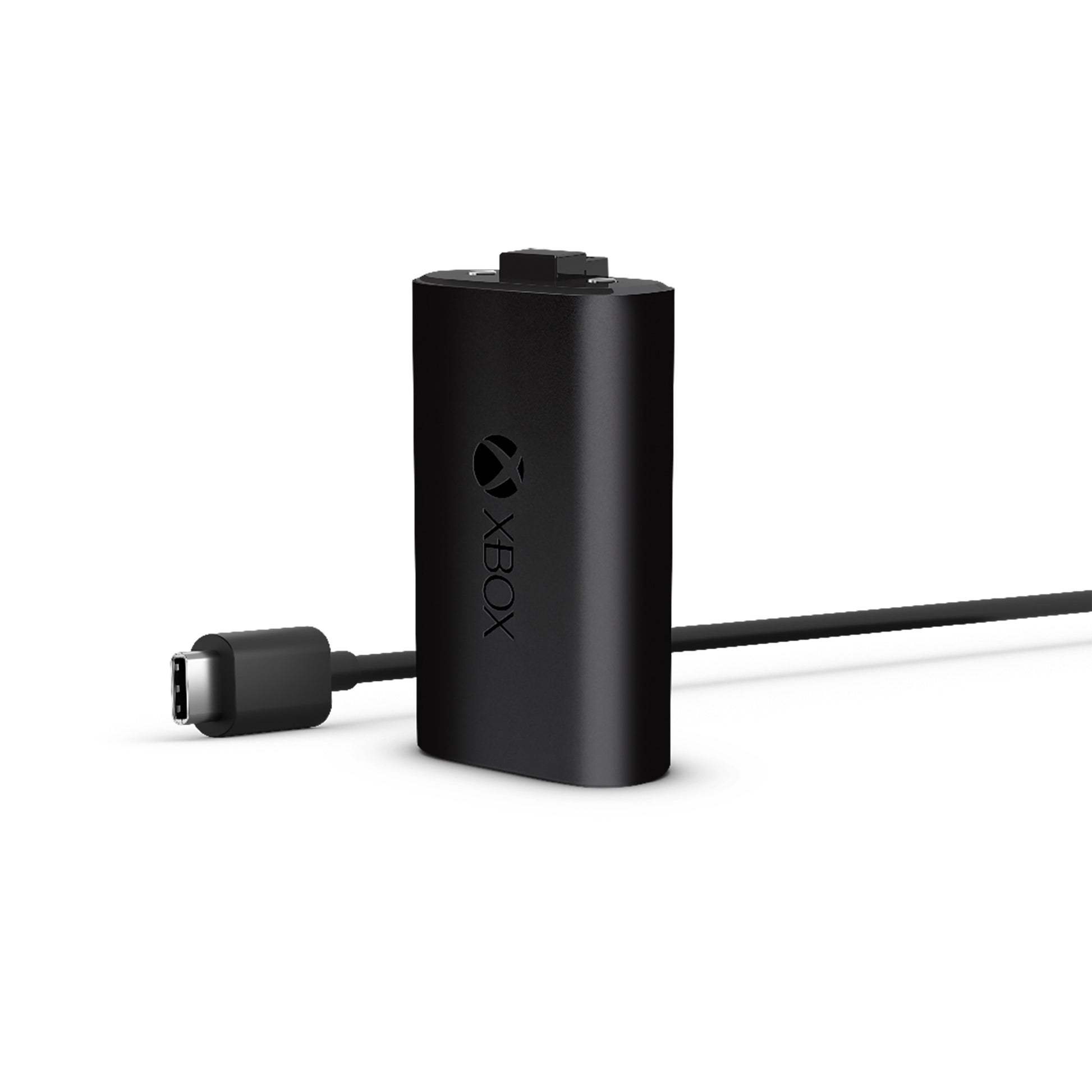 Microsoft Play & Charge Kit Ladesatz – USB-C, wiederaufladbar – für Xbox One – schwarz