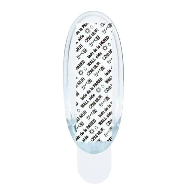 3M Haken – selbstklebend, für Aussenbereich – transparent – 0,9 kg – für Glas, gestrichene Wand, Holz