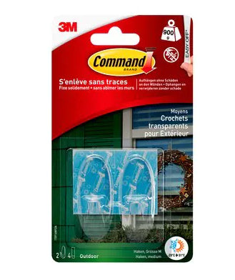 3M Klebehaken – Kunststoff, transparent