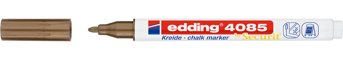 Edding Kreidemarker 4085 – Rund, 1–2 mm – Kupfer