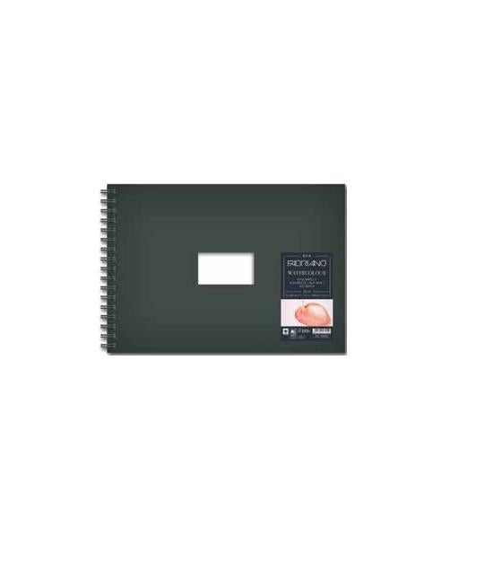 Fabriano Aquarellblock – A4 – 200 g/m² – 30 Blatt, Weiss, Kaltgepresst