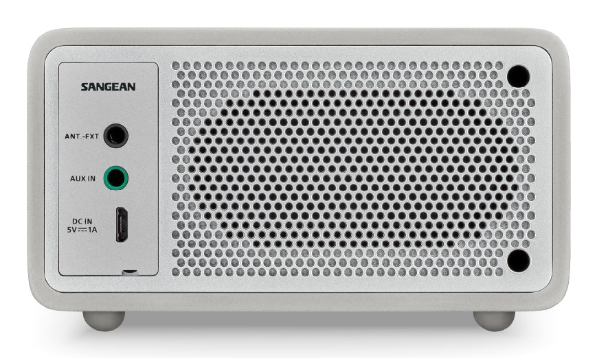 Sangean DDR-7 – DAB+/UKW-Tischradio, Bluetooth – Silber