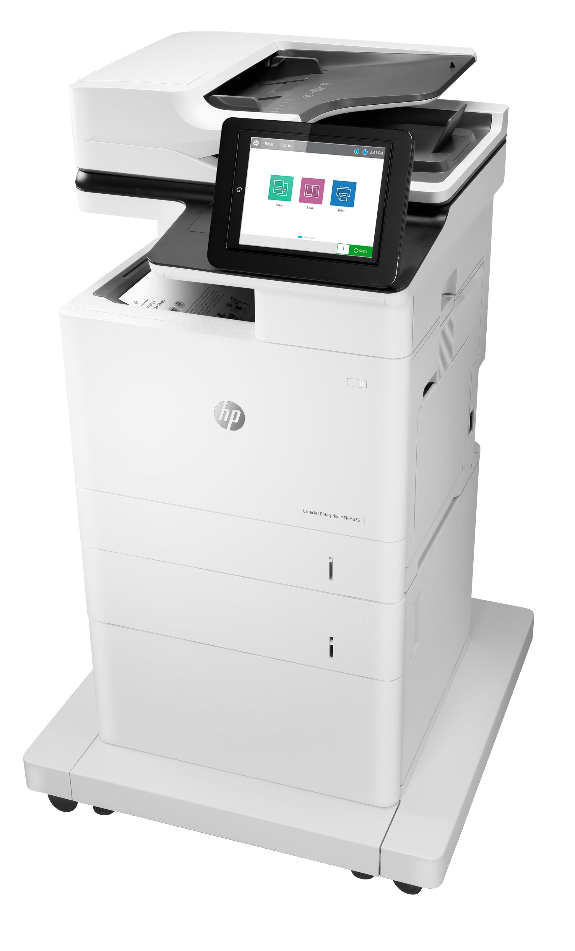 HP LaserJet Enterprise M635FHT – S/W Laser-MFP A4 – 61 ppm S/W