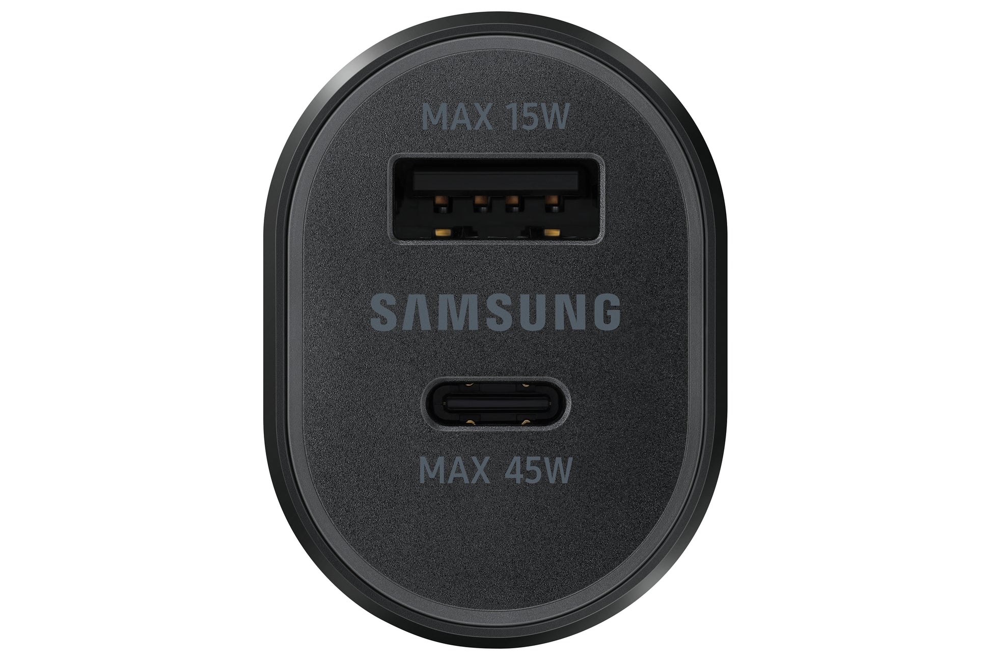Samsung Auto-Ladegerät – 60 W – USB‑C PD + Micro‑USB, 1 m Kabel – Schwarz