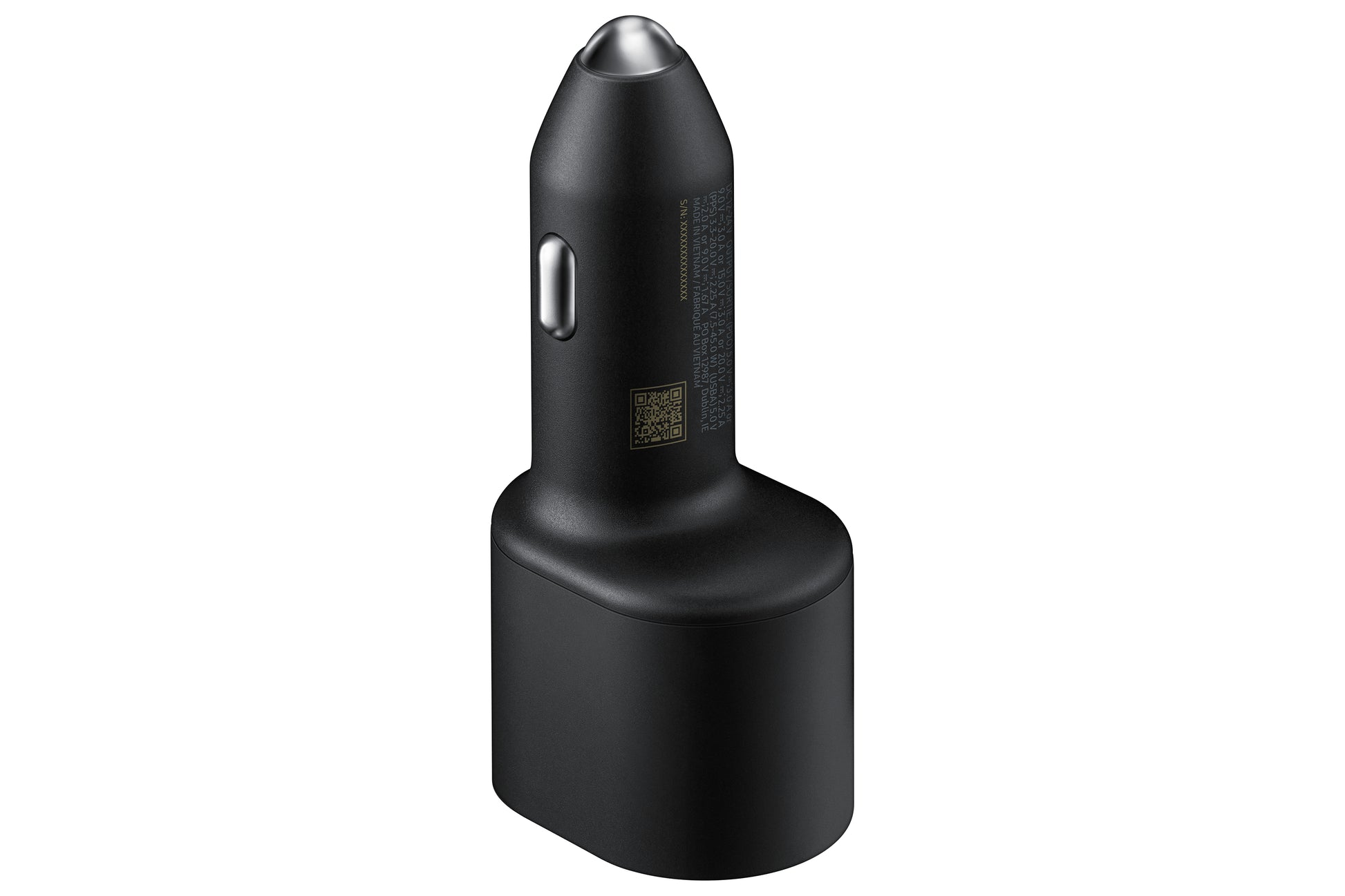 Samsung Auto-Ladegerät – 60 W – USB‑C PD + Micro‑USB, 1 m Kabel – Schwarz