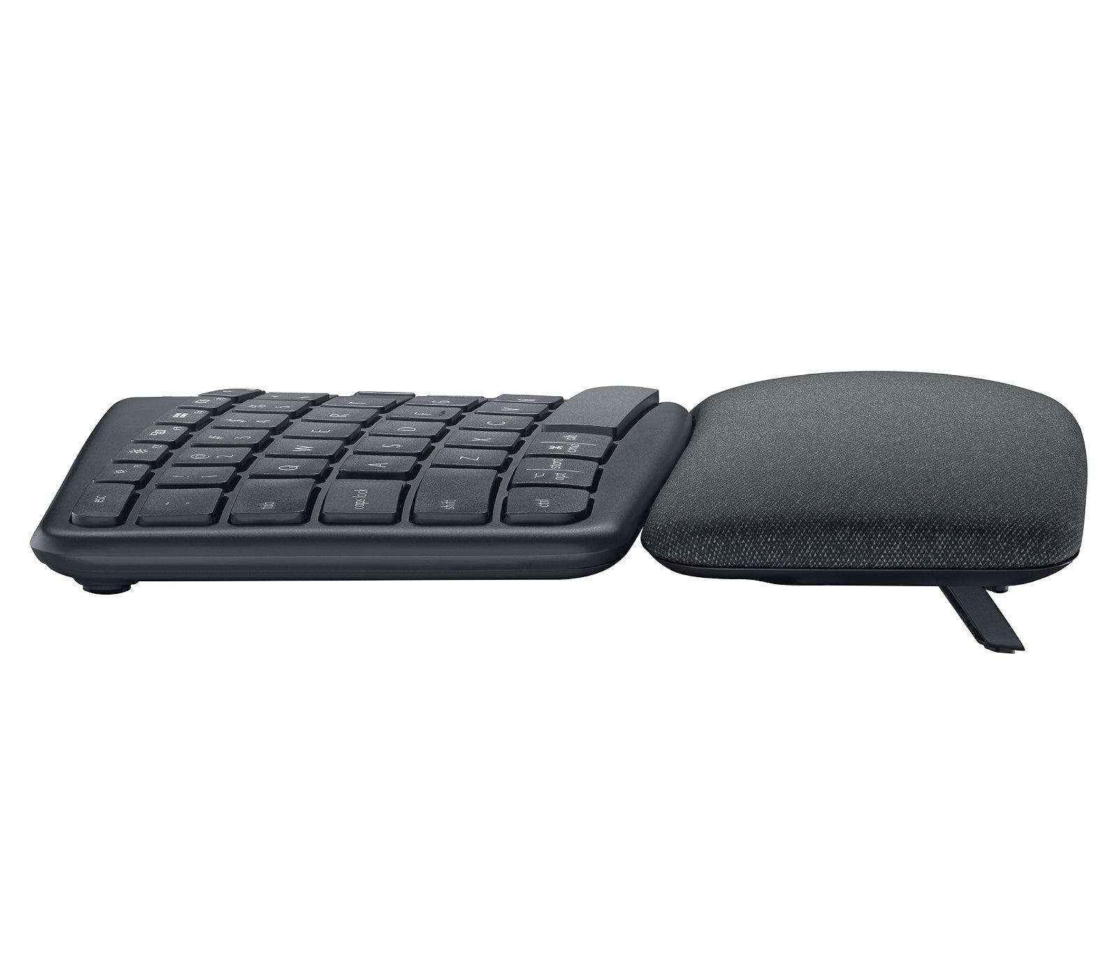 Logitech ERGO K860 – Tastatur, CH-Layout (DE-CH), ergonomisch, dunkelgrau