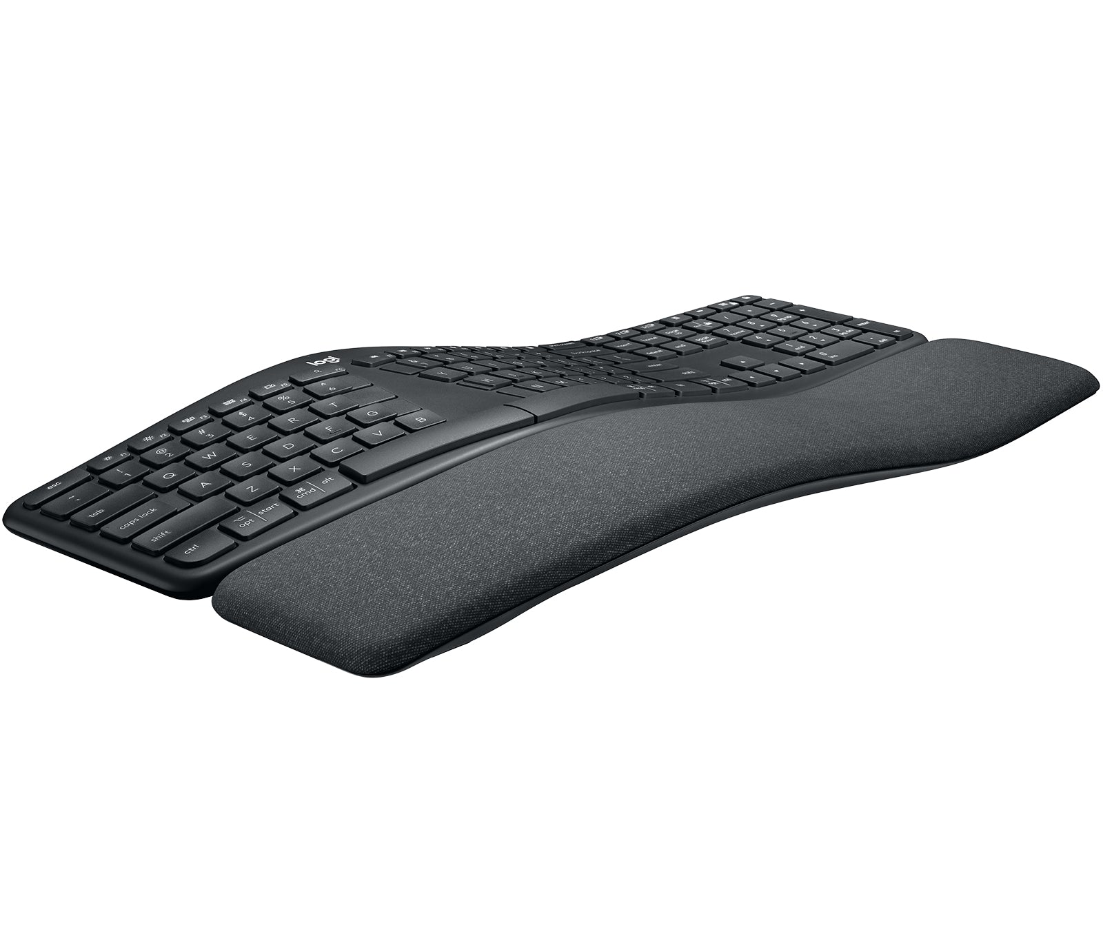Logitech ERGO K860 – Tastatur, CH-Layout (DE-CH), ergonomisch, dunkelgrau