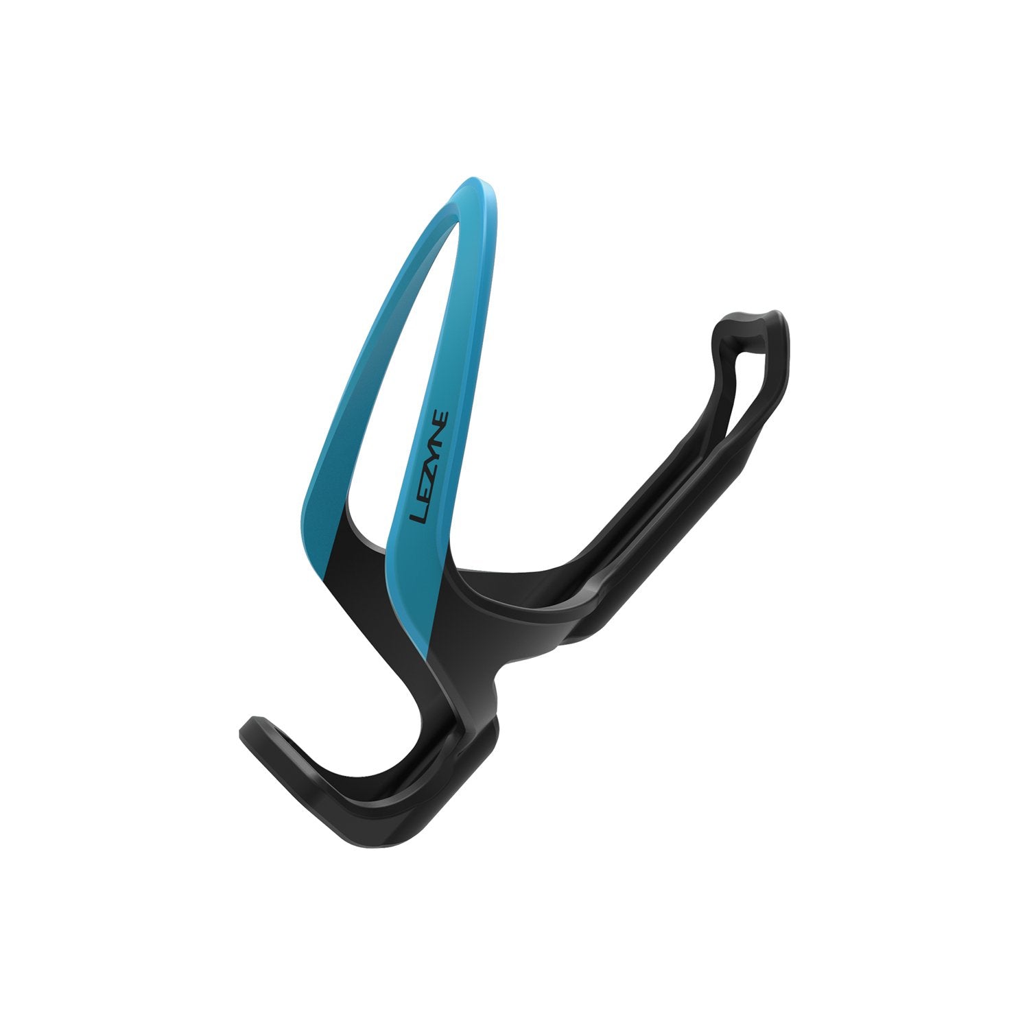 Lezyne Flaschenhalter Matrix Team Cage – Graphit Composite, 36 g – für Trekking-/Citybikes – Schwarz, Blau