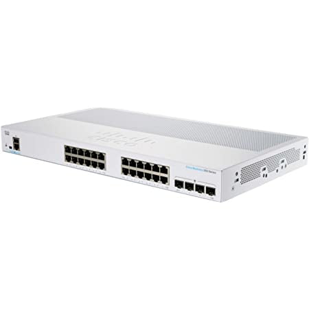 Cisco CBS250-24T-4GEU-RF – Managed Switch – 24×GbE, 4×SFP, L3, 1U