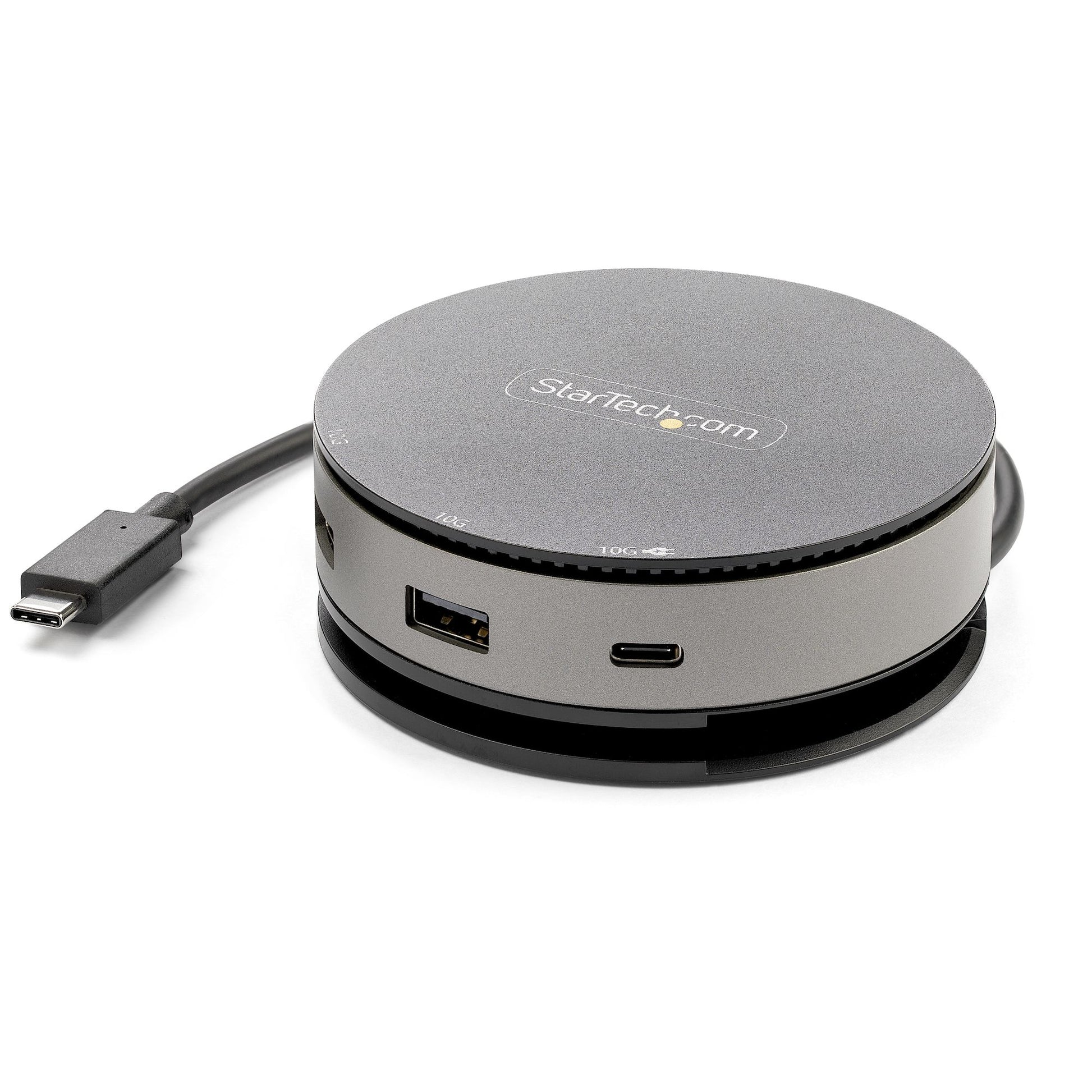 StarTech.com Multiport-Adapter – USB-C, DP/HDMI/VGA, 2× USB-A, 75 W PD, GbE, für Windows/Mac/ChromeOS